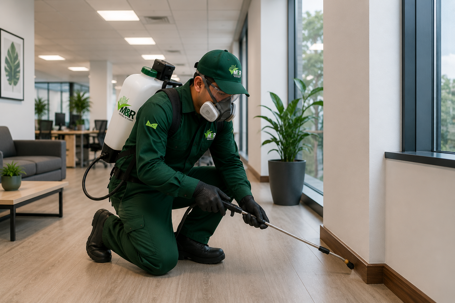 Fumigación y control de plagas